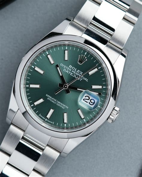 rolex 36 mint green|rolex datejust 36 mint green.